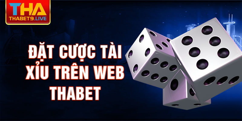 Đặt cược tài xỉu trên web thabet